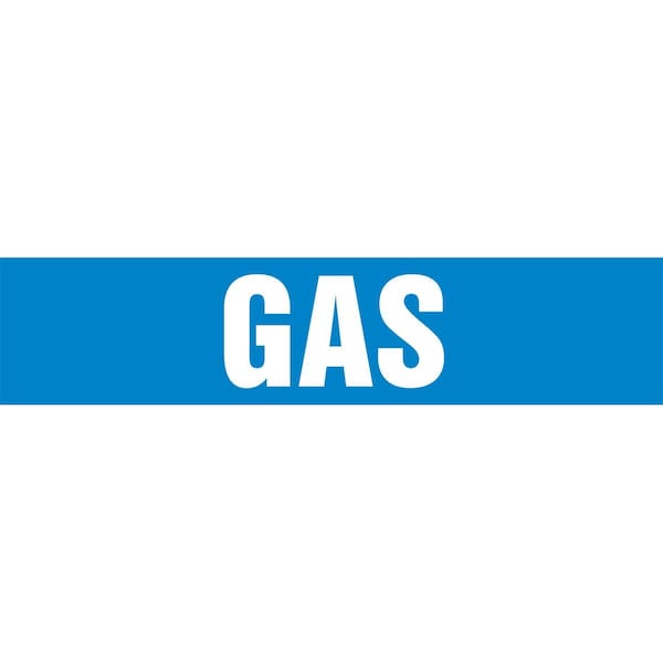 Accuform ASME ANSI PIPE MARKER GAS RPK349STC - main