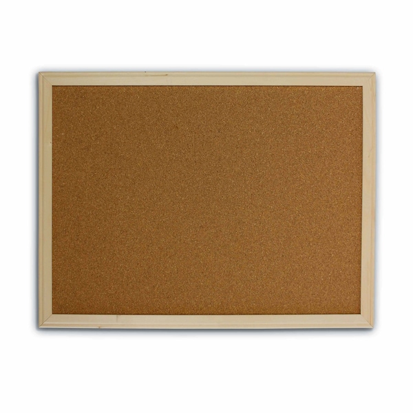 Flipside 18 x 24 Wood Framed Cork Board 17102 - main