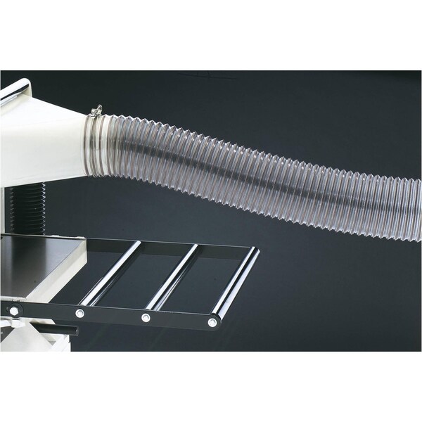Woodstock 5" x 10' Clear Wire Reinforced Flexible Hose W1035 - main