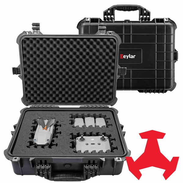 Eylar 20in Large Hard Case Equipped With Ragar Reconfigurable & Reusable XP Crosslinked Foam Insert SA00002-BLK-RG-XP - main
