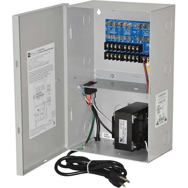 Altronix Power Supply 8 Fuse 24Vac at 7A Line Cord ALTV248175UL3 - main