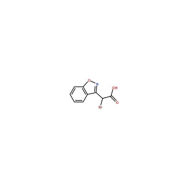 Ak Scientific 1, 2-Benzoxazol-3-yl(bromo)acetic acid (1g), CAS 37924-67-7 4607AH-1g - main