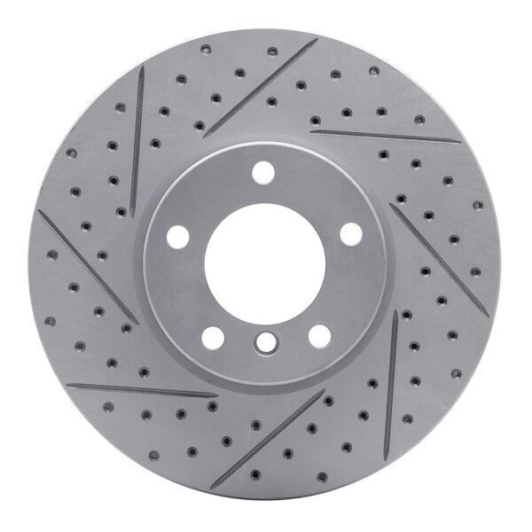 Dynamic Friction Co DFC Geoperformance Rotor - Drilled and Slotted 830-31051L - main