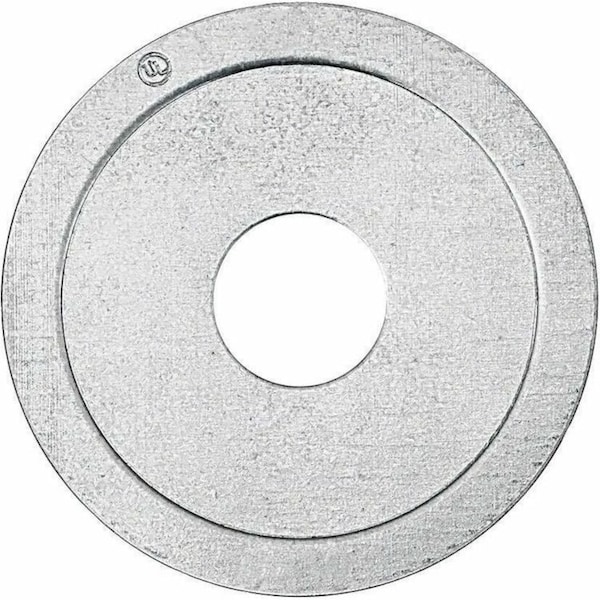 Dottie Conduit Fitting Reducing Washer, 3-1/2 in x 1/2 in, Steel, Pre-Galvanized, Red RW91 - main