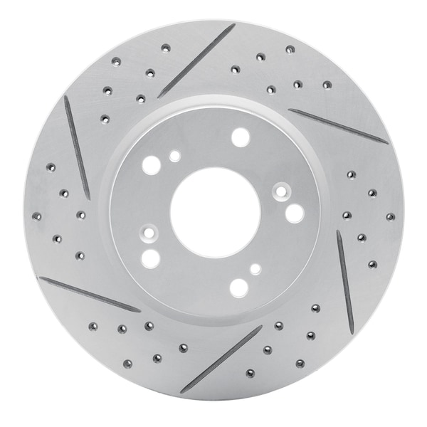 Dynamic Friction Co DFC Geoperformance Rotor - Drilled and Slotted 830-59034L - main