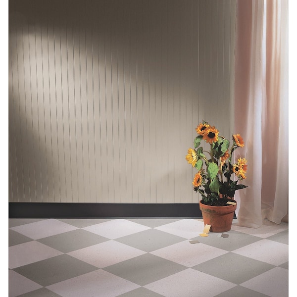 Roppe 4''x4 ' Black Vinyl Dryback Wall Cove Base H1640C51P100 - main