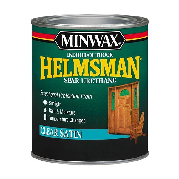 Minwax 1 Gal 13205 Clear Helmsman Indoor/Outdoor Spar Urethane, Satin 63205 - main