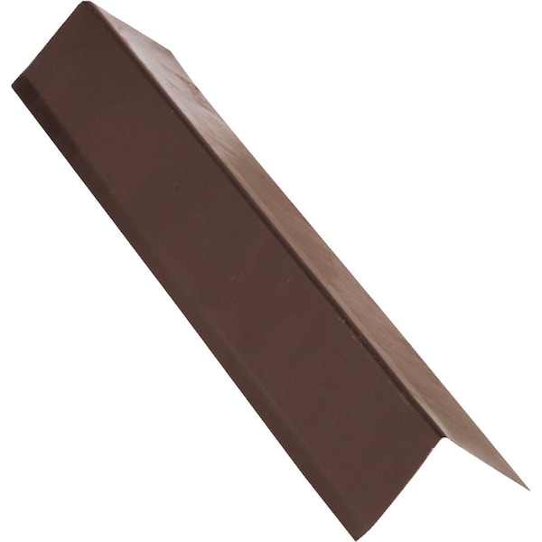 Norwesco A 1-1/2''x1-1/2'' Galvanized Steel Roof & Drip Edge Flashing Brown 516804 - main