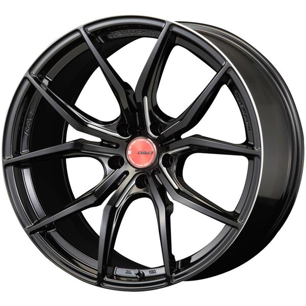 Explosion 17 x 9 in. 38 mm Offset 5 x 100 mm Bolt Pattern 57DR Wheel, Glossy Black EX2058164 - main