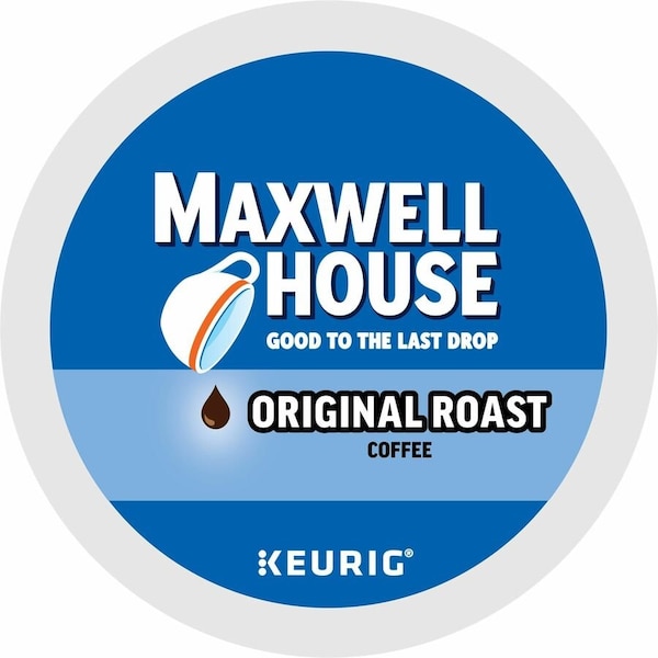 Maxwell House K-Cup Original Roast Coffee, Compatible with Keurig Brewer, Medium, K-Cup, 4PK 5000363999 - main