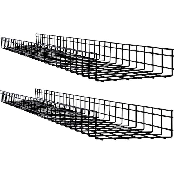 Eaton Tripp Lite Series Wire Mesh Cable Tray - 300 x 100 x 1500 mm 12 in. x 4 in. x 5 ft., 2-Pack SRWB12410X2STR - main