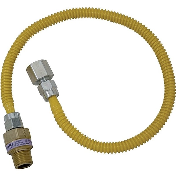 Brass Craft Service Parts Gascn1/4Id1/2F1/2M24Bulk CSSL54-24 - main