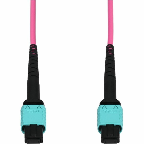 Add-On 18M MPO FEMALE TO MPO FEMALE OM4 12-STRAND CROSSOVER MAGENTA FIBER OFN ADD-MPOMPO-18M5OM4-MA - main