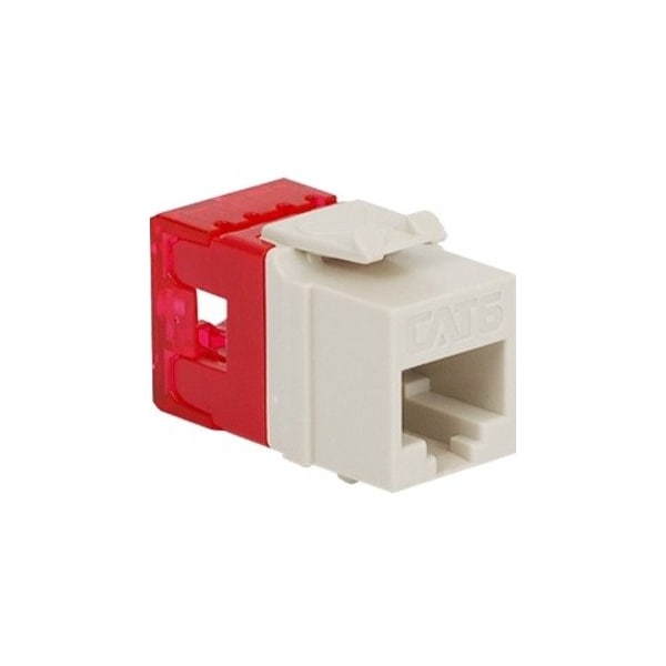 Icc 6-Port Category 6 Faceplate/Module (White) IC1078F6WH - main