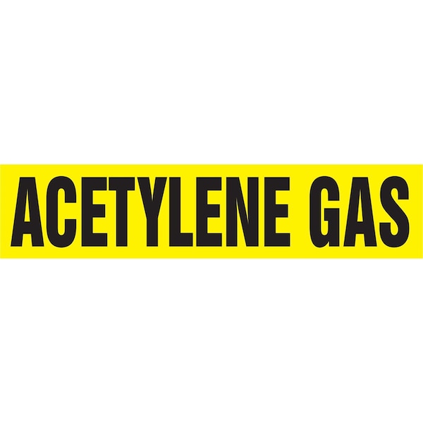 Accuform ASME ANSI PIPE MARKER ACETYLENE RPK103STC - main