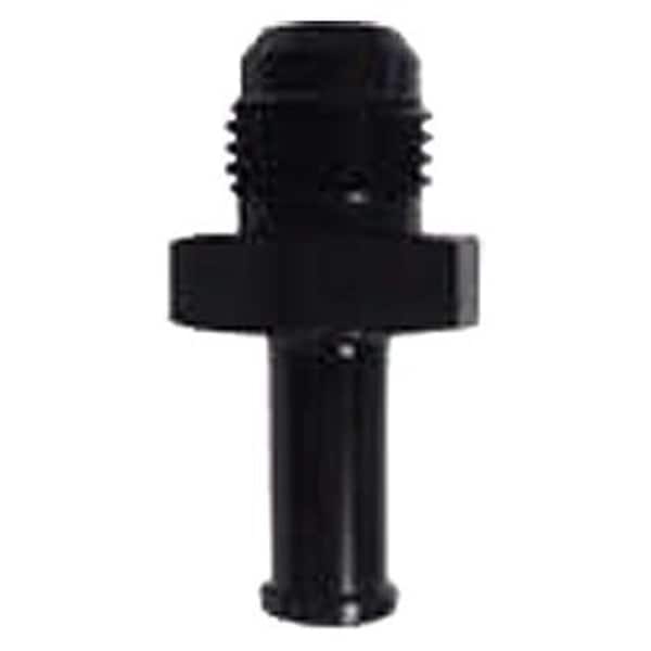 Fragola 484205-BL -6 AN Male x 0.31 in. Hose Barb Straight Adapter Fitting - Black FRG484205-BL - main