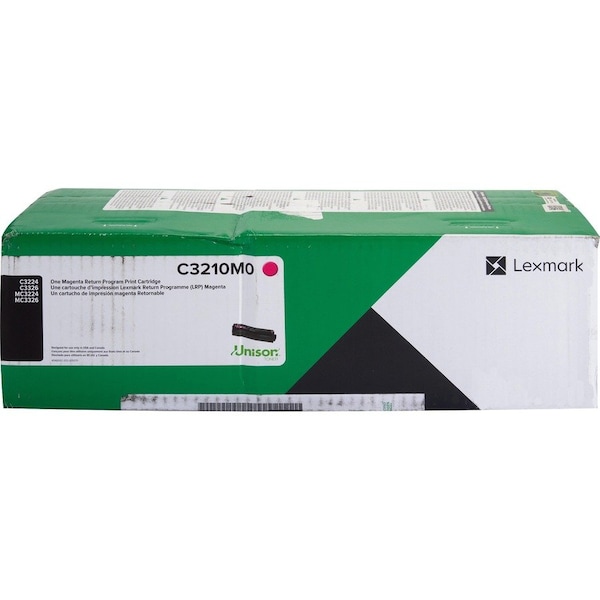 Lexmark Magenta Toner Cartridge 1.5K YLD C3210M0 - main