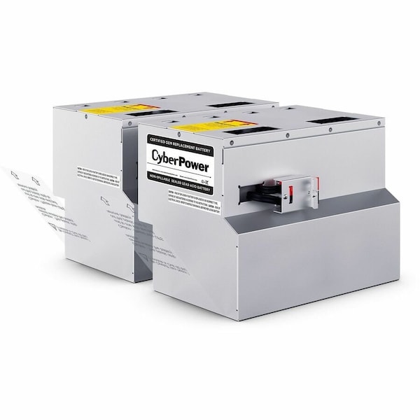 Cyberpower Battery Pack, CyberPower UPS Systems PR5000LCDRTXL5U, PR6000LCDRTXL5U, 12V DC, 9 Ah, Pre-Assembled RB1290X16 - main