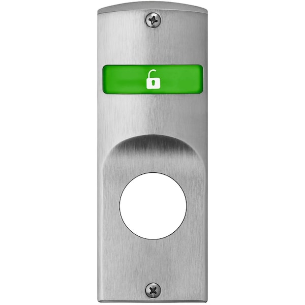 Sargent Mortise Indicator Kit for Sectional Trim with Cylinder Prep, Exterior Displays Icons Only in Green SA190 26D V30 - main