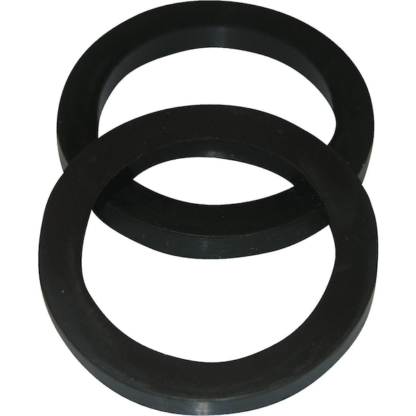 Westlake Pipe & Fittings 1-1/2''x1-1/4'' Black Rubber Slip Joint Washer, 2PK 2/1/2267 - main