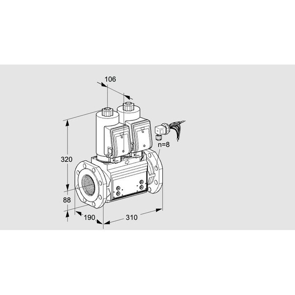 Honeywell Kromschroder VCS780F05NNWSRB/PPPP/PPPP KS88203085 - main