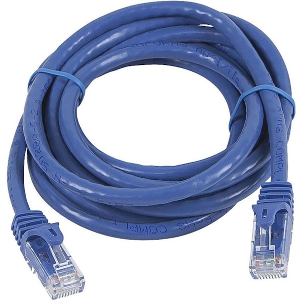 Monoprice Flexboot Cat5E 24AWG Cable, 7 ft.Blue 11382 - main