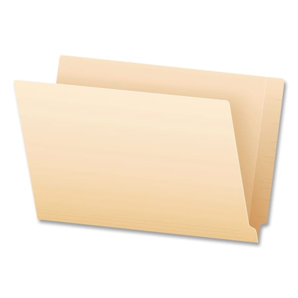 Pendaflex Manila End Tab Folders, Straight Tabs, Legal Size, Manila, 100PK H210D - main