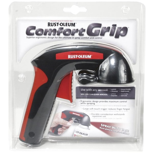 Comfort Grip Rust-Oleum Brands Black Spray Can Grip 241526 - main