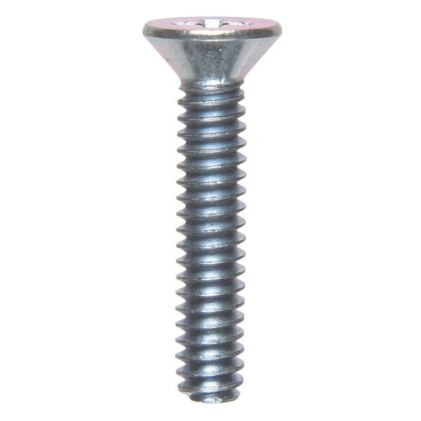 Hillman Phillips Flat Machine Screw, 100 PK 101079 - main