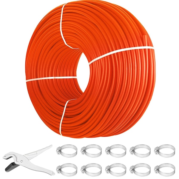 Vevor PEX Tubing PEX-B Pipe 1"-500' Coil Non-Barrier Htg/Plbg/Portable Water VV-PEX1IN-W - main