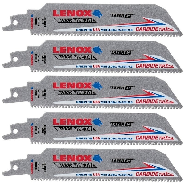 Lenox BLADE RECIP CARBD-TIP 8TPI 6IN 2014223 - main