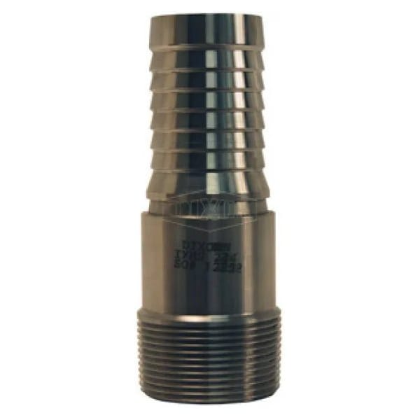 Dixon Internal Expansion Sanitary Stem, 2 in Nominal, MNPT End Style, 304 SS, Domestic IXMS32 - main