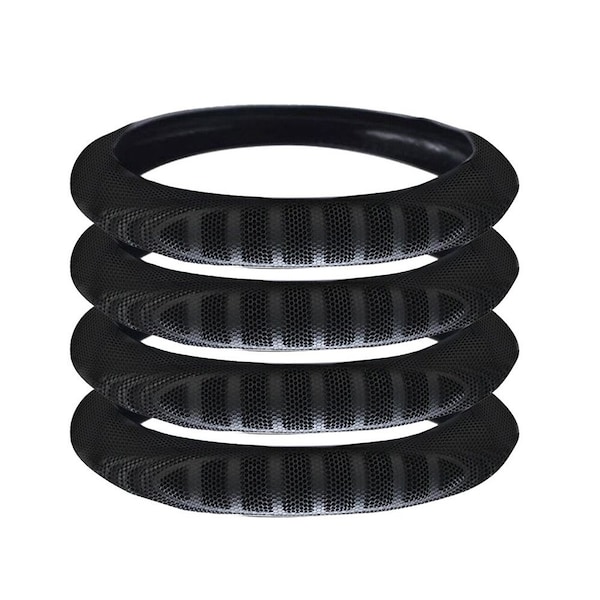 Mytee Products 18 in Steering Wheel Cover Black Compatible w/ All Heavy-duty Trucks, 4PK STRWCVR18-001x4 - main