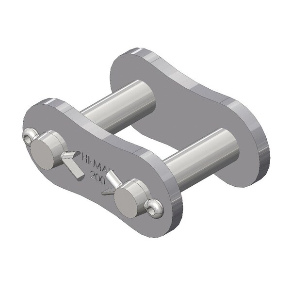 Senqcia Hi-Max Single Strand Cotter Pin Connecting Link, 200 chain, 2-1/2 P, 0.781 Dia Pin 200HMCL - main