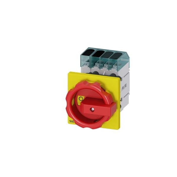 Siemens Load disconnector 3LD3 Iu 63 A Main switch 3-pole + N Rated operating 3LD3454-0TL53 - main