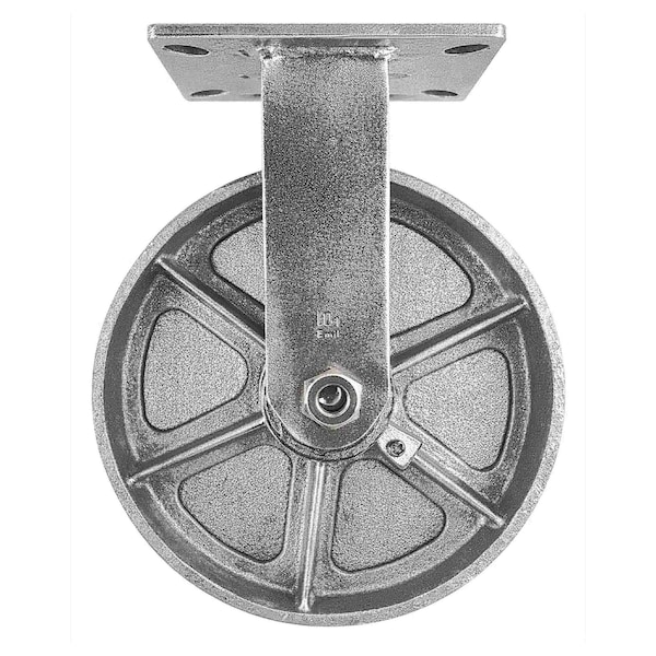 Hyw Products Heavy Duty Caster 10in x 3in Steel Wheel - Rigid 53-10R-A1-SS - main