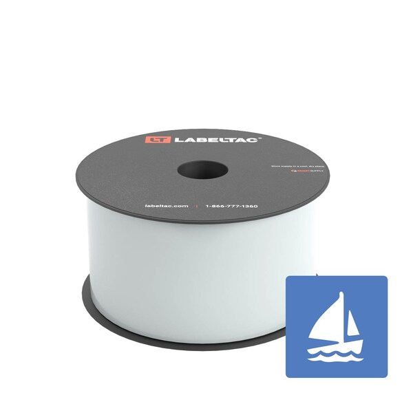 Labeltac Marine Supply 2.5in x 150ft LT4/Pro X, Clear LT2511MN - main