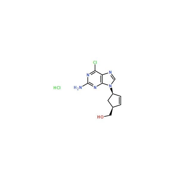 Ak Scientific (1S, 4R)-4-(2-Amino-6-chloro-9H-purin-9-yl)-2-cyclopentene-1-methanol hydrochloride (250mg), CAS 17 V2106-250mg - main