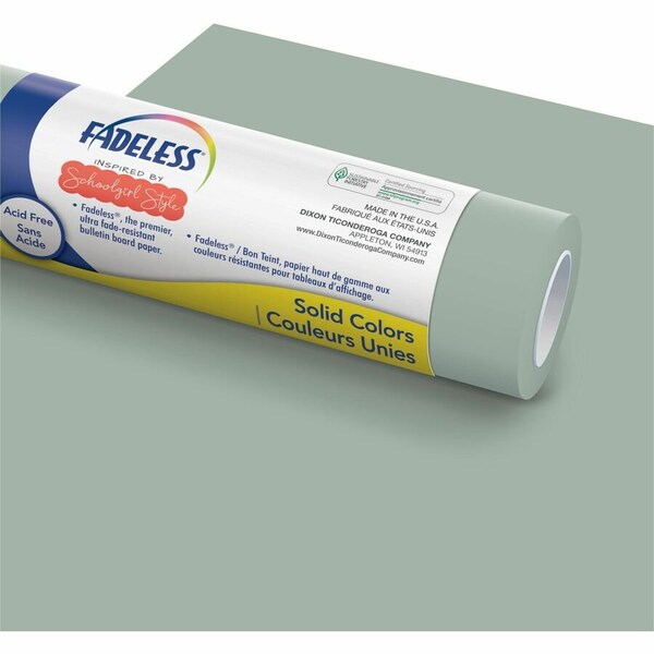 Fadeless Schoolgirl Style Bulletin Board Paper, 48in. x 50ft. Roll, Vintage Chalkboard P0040025 - main
