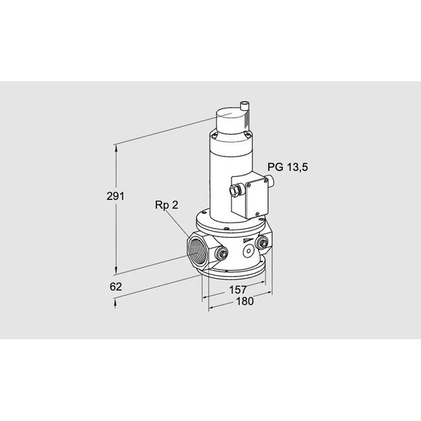 Honeywell Kromschroder VLV, SOLND, GAS, VG 50R03LQ33DMVZ KS85257864 - main