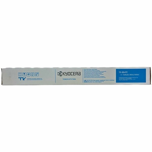 Kyocera Cyan Toner Cartridge 1T02YMCUS0 TK8547C - main