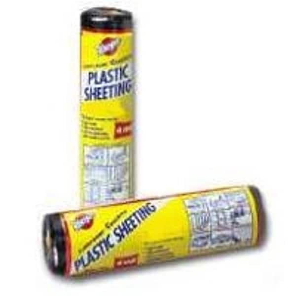 Carry-Home Poly Film, 25 ft L, 10 ft W, Black SP-4CH10-B - main