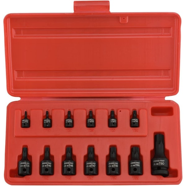 Neiko Tamperproof Torx Impact Socket Bit Set 10282B - main