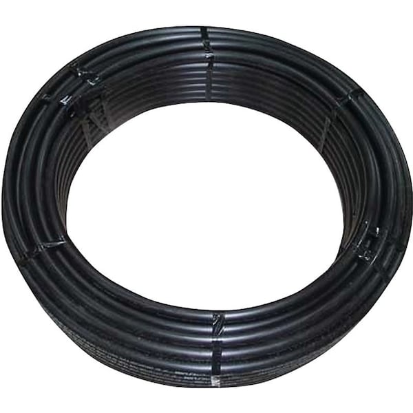Cresline SPARTAN 80 Series Pipe Tubing, 2 in, Plastic, Black, 100 ft L 21060 - main