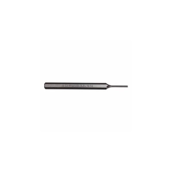 Mayhew Pin Punches, 4-1/2 in, 3/32 in tip, Alloy Steel, Full Finish 479-21001 - main