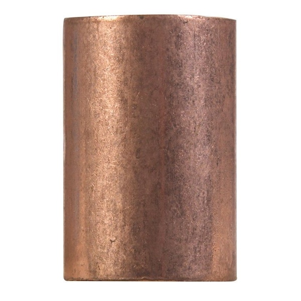 Nibco 3/8 in. Sweat X 3/8 in. D Sweat Copper Coupling with Stop, 25PK CP-W00700T - main