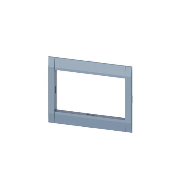 Siemens cover frame for door cutout 137.6 x 109.3 mm WxH accessory for: 3VA13/14 3VA9353-0SB20 - main