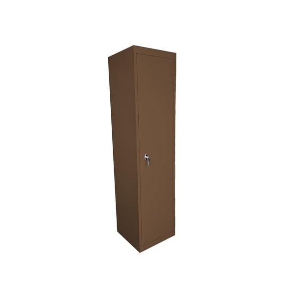 Steel Cabinets Usa Utility Storage Cabinet, 72 in H, 18 in W, 18 in D, Walnut, 4 Shelves FS-18-WAL - main