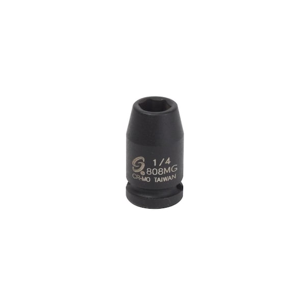 Sunex 1/4 in Drive 1/4 in Magnetic Impact Socket 808MG - main