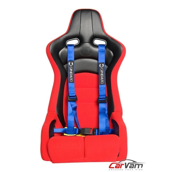 Omnisports 4 Point Camlock Quick Release Racing Harness Set - Blue OM3363827 - main